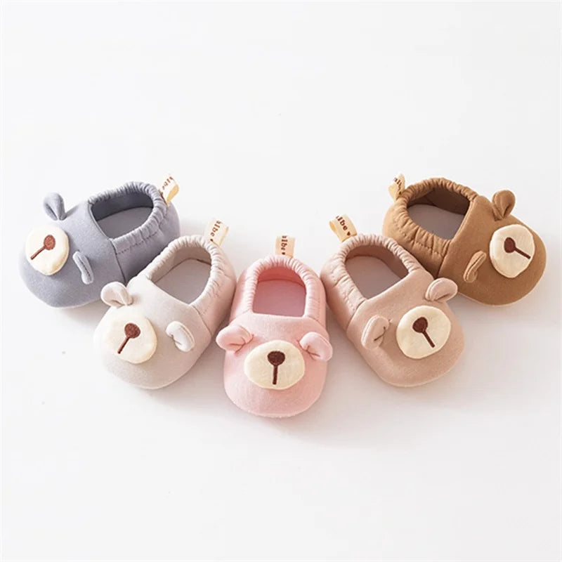 Baby Socks Shoes Non-slip Soft Bottom Walking Shoes Unisex Cute Cartoon Children's  Floor Sports Shoes Preschool Kids First Step