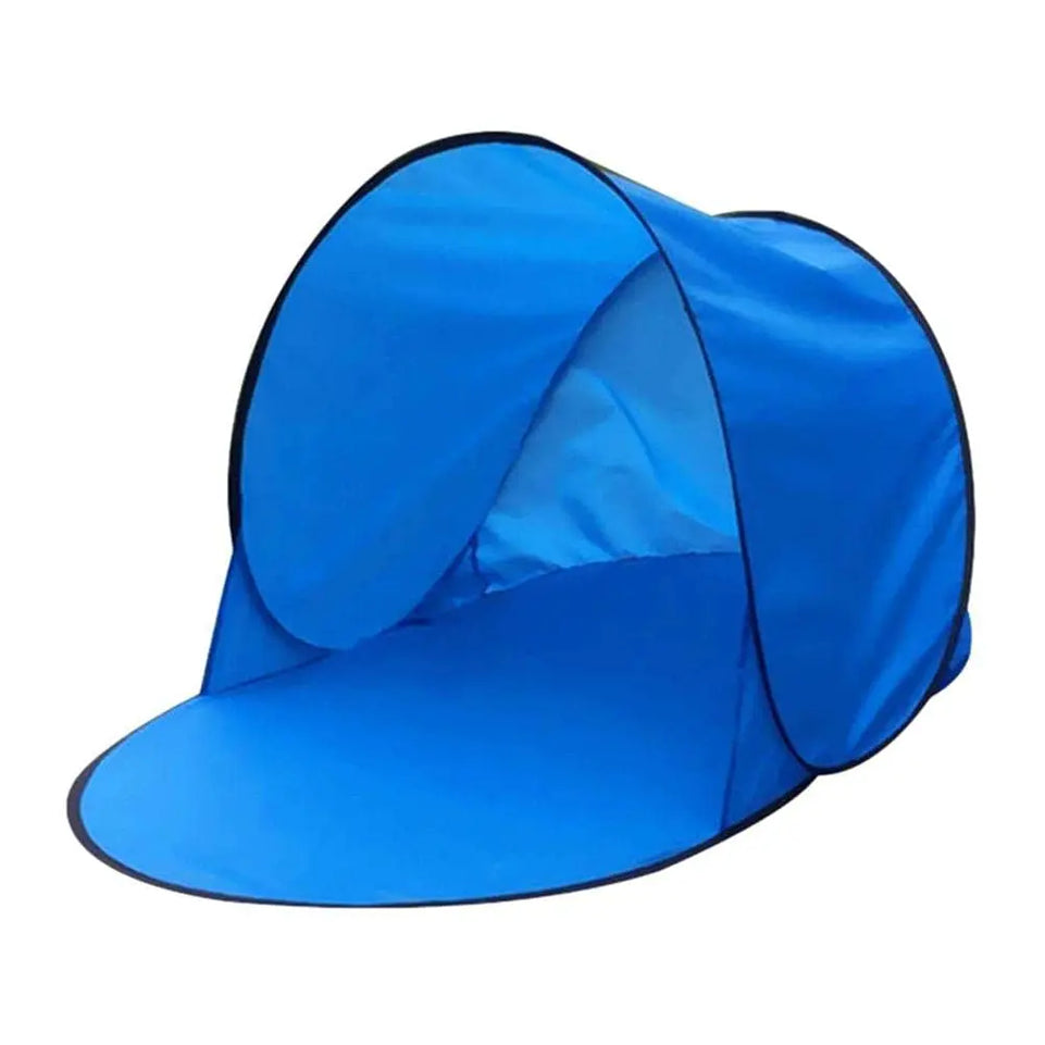 Mini Beach Tent Pop Up Portable Sun Awning Tent Outdoor Garden Camping for Baby Pets UV-protecting Shelter Windproof Sand-Proof