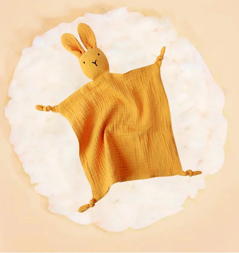 Baby Cotton Gauze Comforter Blanket Soft Newborn Sleeping Dolls Kids Fashion Sleep Toy Soothe Appease Towel Bibs Muslin Blankets