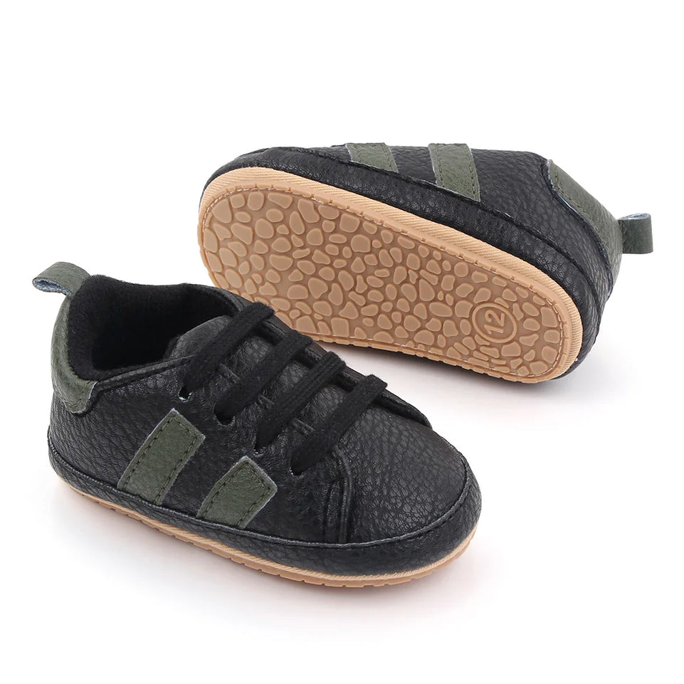 Baby Casual Shoes for Spring and Autumn TPR Sole Anti-slip High Quality PU Hot Selling Multiple choice 2023 Baby New Fashion