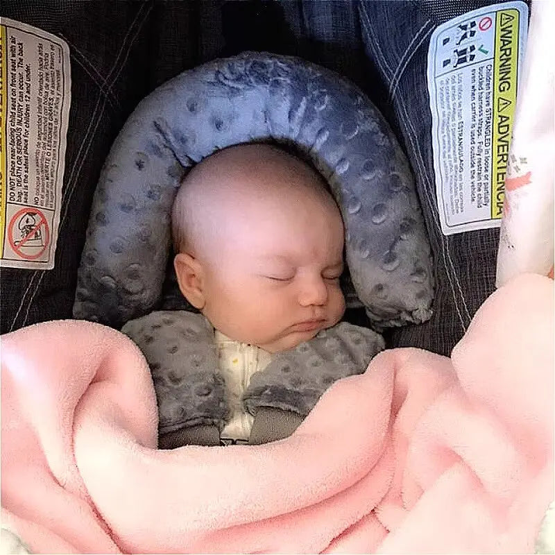 Baby Sleeping Mat Newborn Seat Cushion Baby Stroller Pillow Soft Pad Head Neck Protector Baby Stroller Seat Pad Outdoor Sleeping