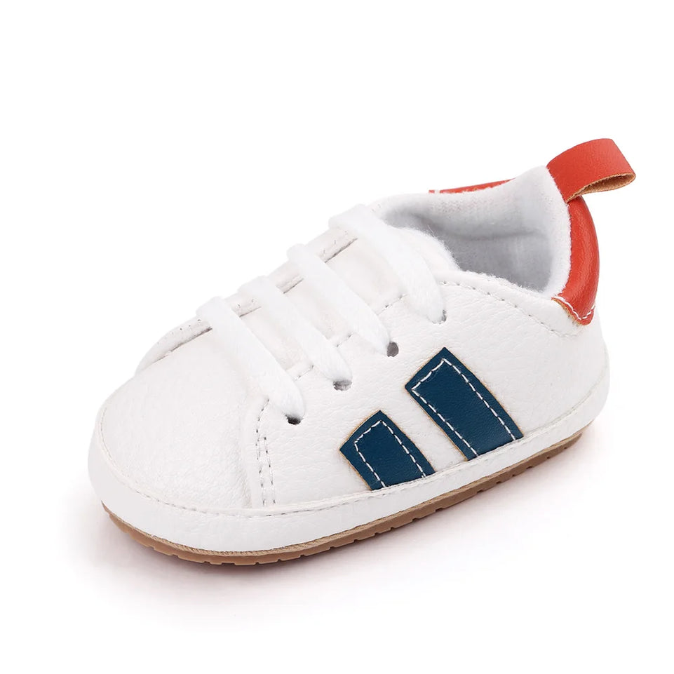 Baby Casual Shoes for Spring and Autumn TPR Sole Anti-slip High Quality PU Hot Selling Multiple choice 2023 Baby New Fashion
