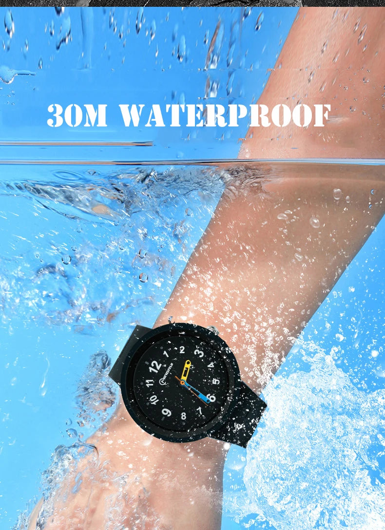 UTHAI CA03 3-12 Year Old Children's Watch Fashion Simple Sports Comfortable Waterproof High Boys Girls Quality Quartz Watches