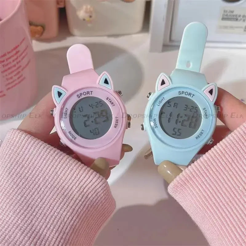 Children Electronic Watches for Girls and Boys Analog Digital Sport Led Simple Electronic Waterproof Wrist Watch Kids Relogio