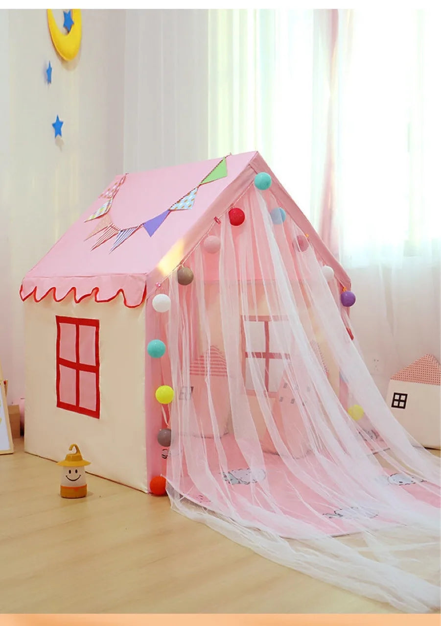 New Baby Tent Children's Home Girl's Small House Children's Entertainment Game House Baby Outdoor Play Amusement Park Game Tent