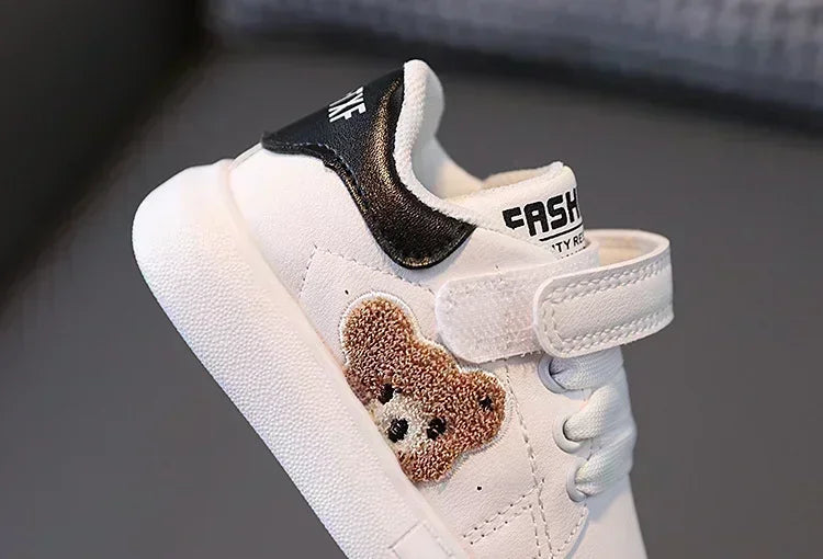 Baby Shoes Newborn Infant Toddler Casual Flat Round Toe Stylish Boys Girls Cotton Sole PU Leather Sneakers First Walkers Sports