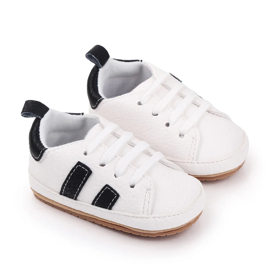 Baby Casual Shoes for Spring and Autumn TPR Sole Anti-slip High Quality PU Hot Selling Multiple choice 2023 Baby New Fashion