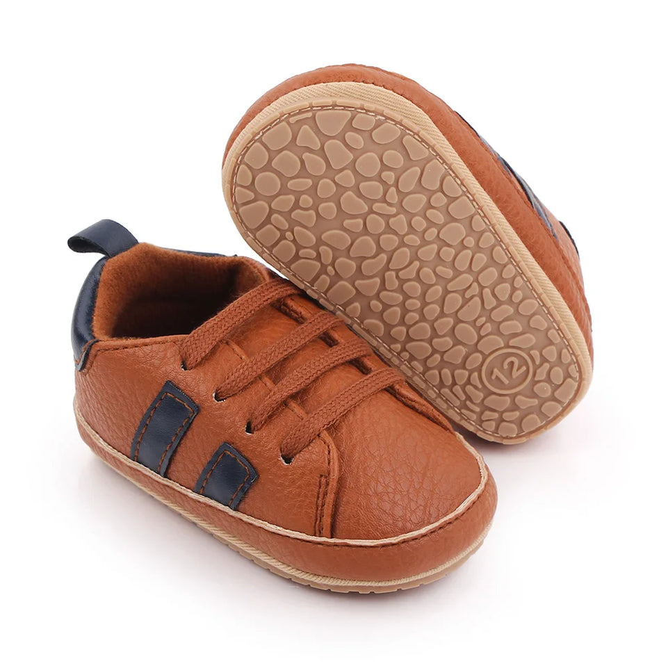 Baby Casual Shoes for Spring and Autumn TPR Sole Anti-slip High Quality PU Hot Selling Multiple choice 2023 Baby New Fashion